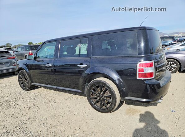 2FMGK5C86KBA39227 2019 FORD FLEX Черный Задняя левая четверть
