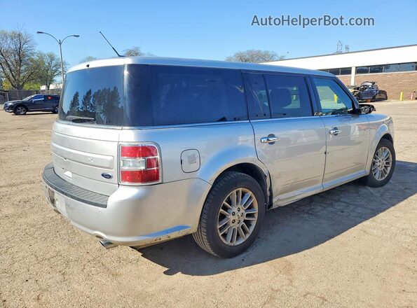 2FMGK5C87GBA13601 2016 FORD FLEX Silver Задня права чверть