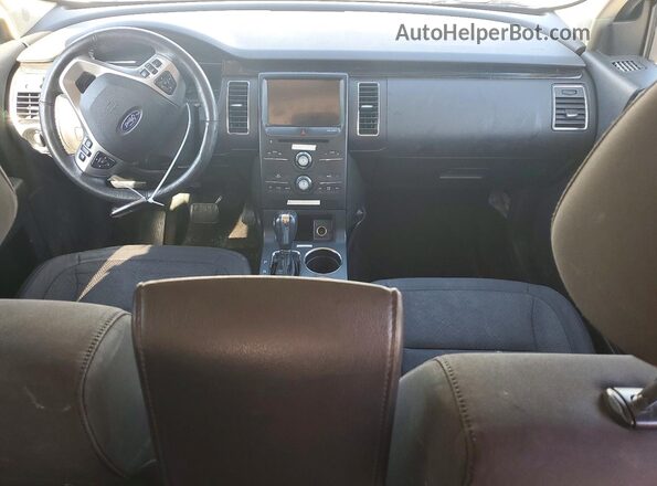 2FMGK5C87GBA13601 2016 FORD FLEX Silver Вид панелі приладів
