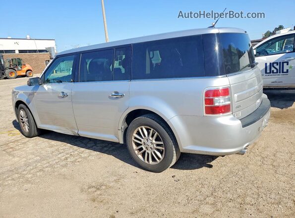 2FMGK5C87GBA13601 2016 FORD FLEX Silver Задня ліва чверть