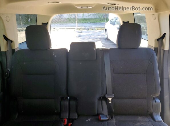 2FMGK5C87GBA13601 2016 FORD FLEX Silver Вид задніх сидінь