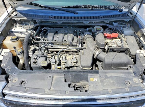 2FMGK5C87GBA20113 2016 FORD FLEX Белый Вид подкапотного пространства