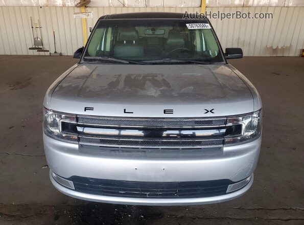 2FMGK5C89KBA10157 2019 FORD FLEX Серебряный Вид спереди