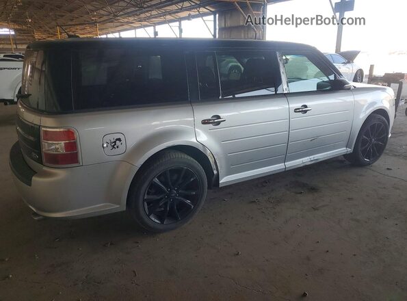 2FMGK5C89KBA10157 2019 FORD FLEX Серебряный Задняя правая четверть