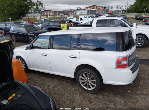 2FMGK5D82KBA04151 2019 FORD FLEX White Widok wnętrza 360 stopni