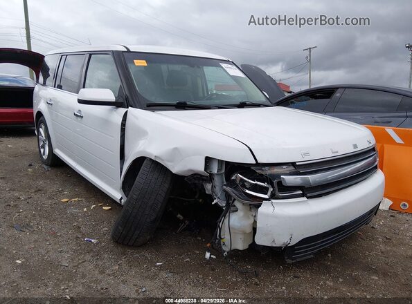 2FMGK5D82KBA04151 2019 FORD FLEX White Widok z przodu