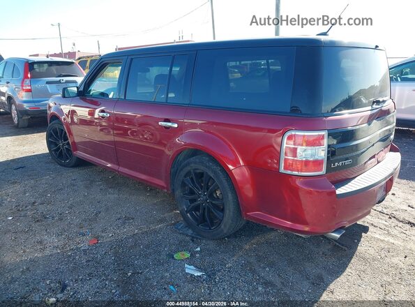 2FMGK5D83GBA15974 2016 FORD FLEX Красный Задняя левая четверть