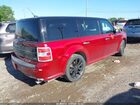 2016 Ford Flex Limited Красный vin: 2FMGK5D83GBA15974