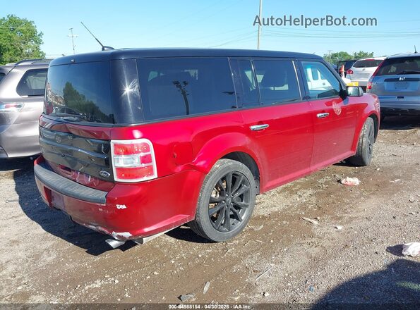 2FMGK5D83GBA15974 2016 FORD FLEX Красный Задняя правая четверть