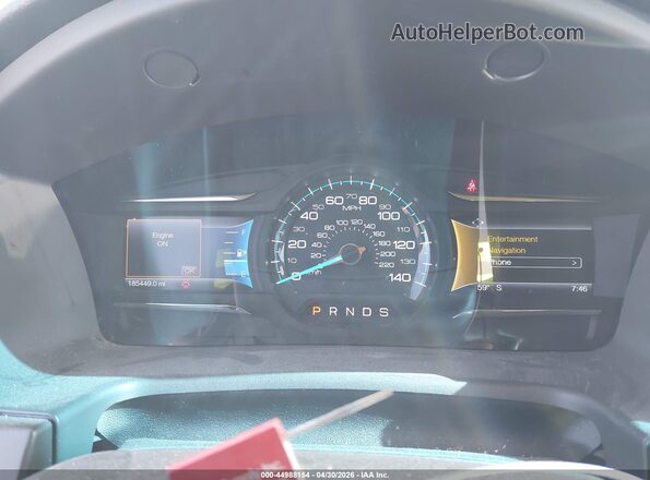2FMGK5D83GBA15974 2016 FORD FLEX Красный Вид задних сидений