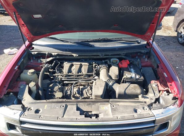 2FMGK5D83GBA15974 2016 FORD FLEX Красный Вид сзади