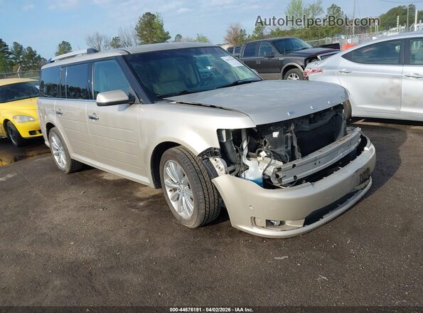 2FMGK5D84HBA07433 2017 FORD FLEX Золотой Передняя правая четверть