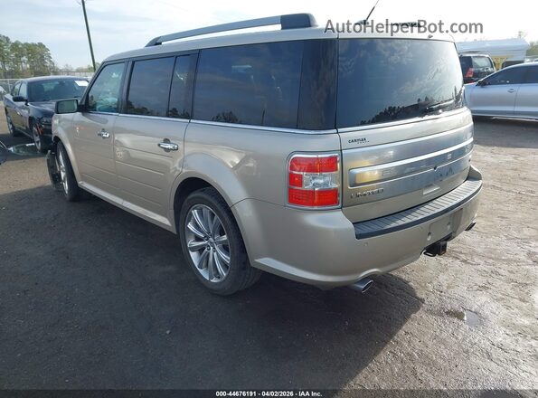 2FMGK5D84HBA07433 2017 FORD FLEX Золотой Задняя левая четверть