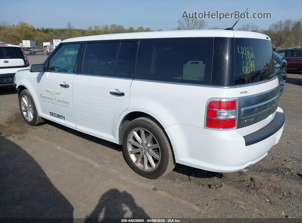 2FMGK5D86JBA07472 2018 FORD FLEX White Հետևի ձախ