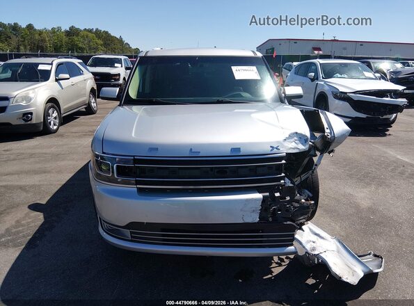2FMGK5D86KBA35015 2019 FORD FLEX Silver Widok zestawu wskaźników