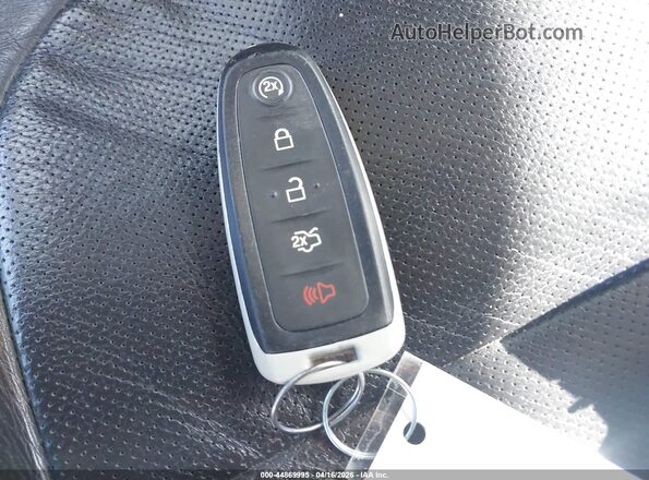 2FMGK5D87HBA00864 2017 FORD FLEX Black Vista del salpicadero