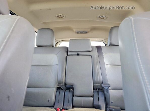 2FMGK5D89KBA37406 2019 FORD FLEX White Widok tylnych siedzeń
