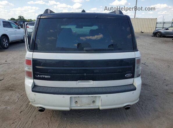 2FMGK5D89KBA37406 2019 FORD FLEX White Widok z tyłu