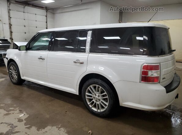 2FMHK6C82KBA02492 2019 FORD FLEX White Tył lewy