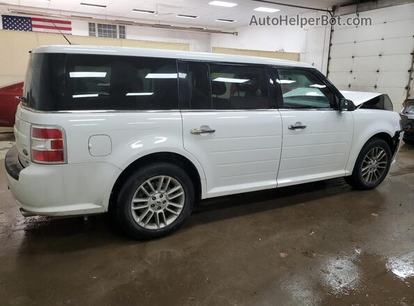 2FMHK6C82KBA02492 2019 FORD FLEX White Tył prawy