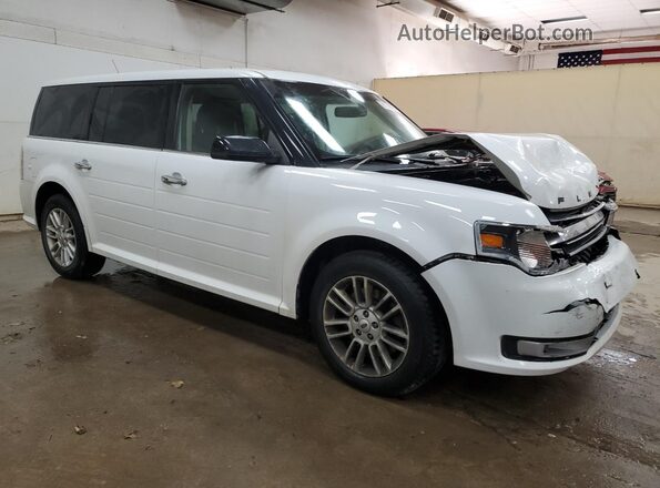 2FMHK6C82KBA02492 2019 FORD FLEX White Przód prawy