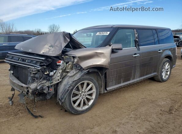 2FMHK6D82KBA04418 2019 FORD FLEX Brown Przód lewy
