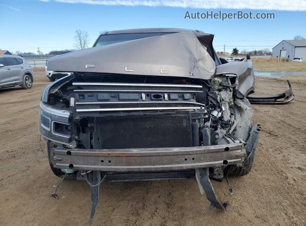 2FMHK6D82KBA04418 2019 FORD FLEX Brown Widok z przodu