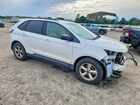 2016 Ford Edge Se White vin: 2FMPK3G90GBC40099