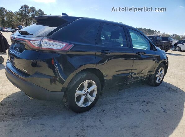 2FMPK3G95GBC34024 2016 FORD EDGE Black Задня права чверть