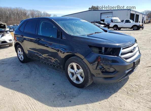 2FMPK3G95GBC34024 2016 FORD EDGE Black Передня права чверть