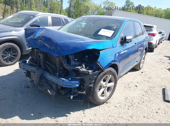 2FMPK3G95MBA22574 2021 FORD EDGE Синий Передняя левая четверть