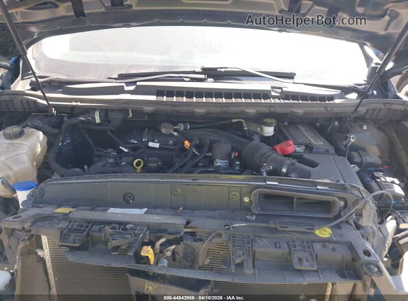 2FMPK3G95MBA22574 2021 FORD EDGE Синий Вид сзади