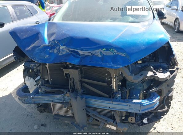 2FMPK3G95MBA22574 2021 FORD EDGE Синий Вид спереди