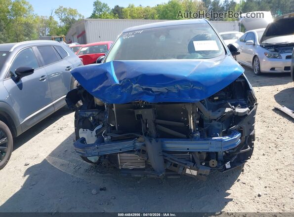 2FMPK3G95MBA22574 2021 FORD EDGE Синий Вид щитка приборов
