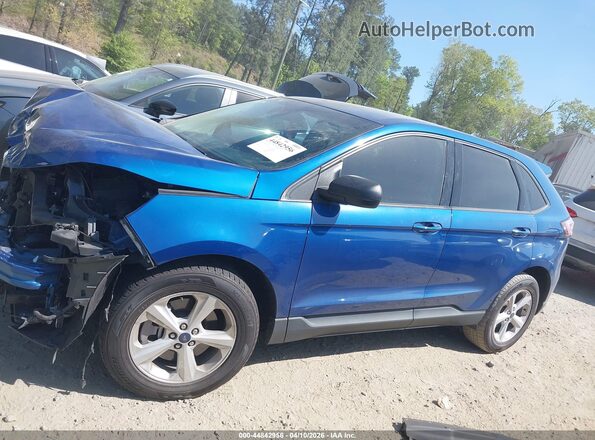 2FMPK3G95MBA22574 2021 FORD EDGE Синий Панорамный вид салона 360°