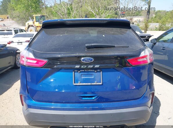 2FMPK3G95MBA22574 2021 FORD EDGE Синий 