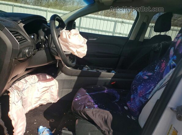 2FMPK3G96LBA27023 2020 FORD EDGE Белый Вид салона спереди