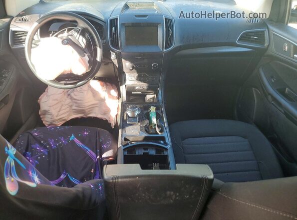 2FMPK3G96LBA27023 2020 FORD EDGE Белый Вид панели приборов