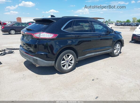 2FMPK3J83JBB94646 2018 FORD EDGE Black Tył prawy