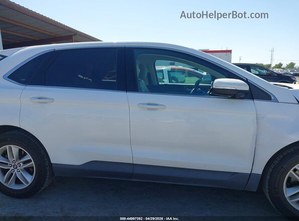 2FMPK3J87HBC69049 2017 FORD EDGE Белый Панорамный вид салона 360°