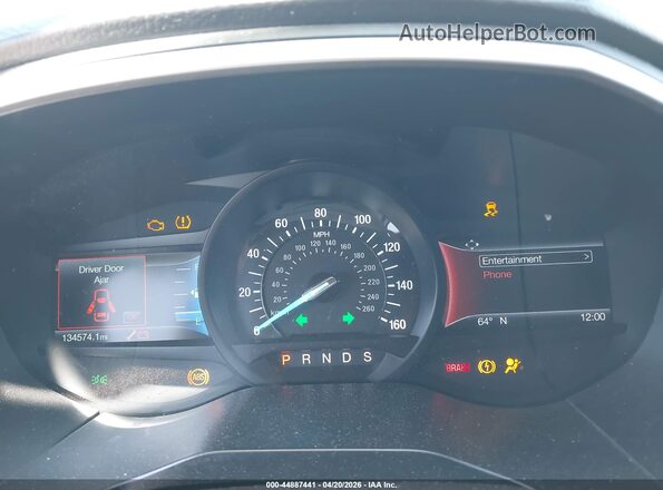 2FMPK3J90LBA57286 2020 FORD EDGE Серебряный Вид задних сидений
