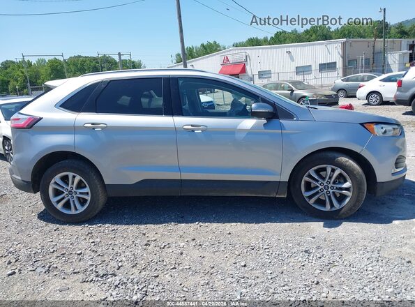 2FMPK3J90LBA57286 2020 FORD EDGE Серебряный Вид задней части салона