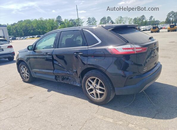 2FMPK3J90MBA21888 2021 FORD EDGE Black Tył lewy
