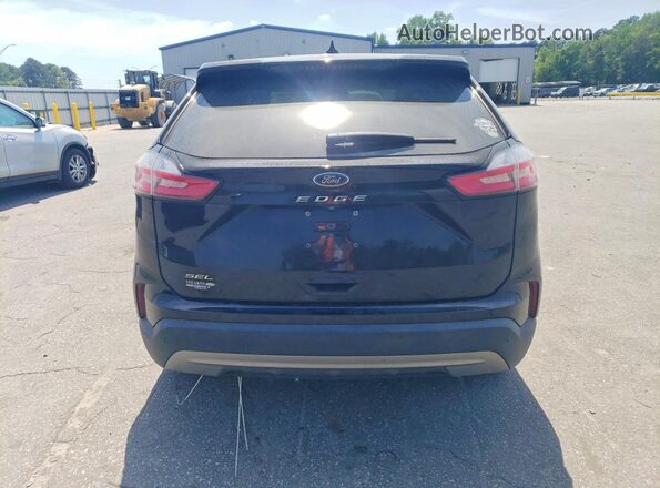 2FMPK3J90MBA21888 2021 FORD EDGE Black Widok z tyłu