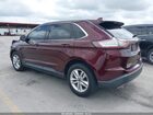 2017 Ford Edge Sel Бордовый vin: 2FMPK3J91HBC09194