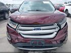 2017 Ford Edge Sel Бордовый vin: 2FMPK3J91HBC09194
