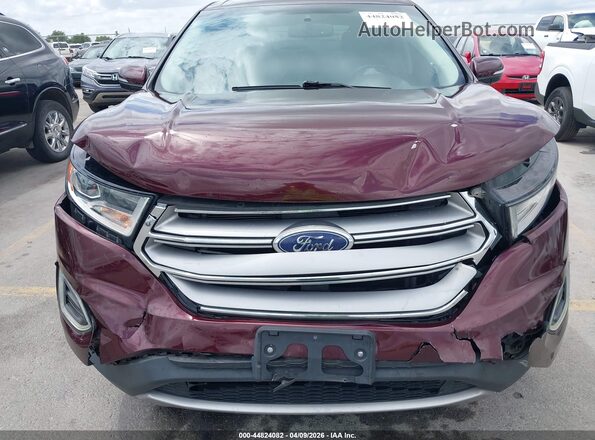 2FMPK3J91HBC09194 2017 FORD EDGE Бордовый Вид спереди