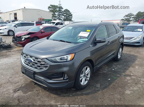 2FMPK3J91LBA45163 2020 FORD EDGE Gray Przód lewy