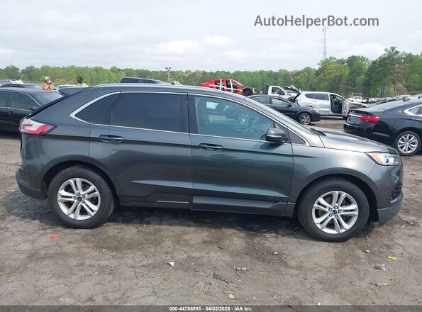 2FMPK3J91LBA45163 2020 FORD EDGE Gray Widok wnętrza z tyłu