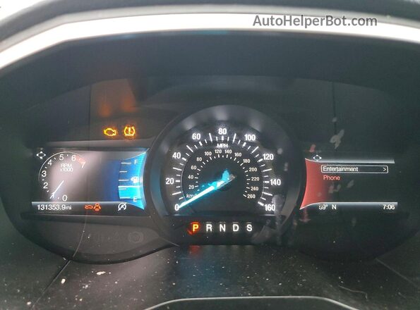 2FMPK3J91LBA70869 2020 FORD EDGE Black Vista del cuadro de instrumentos